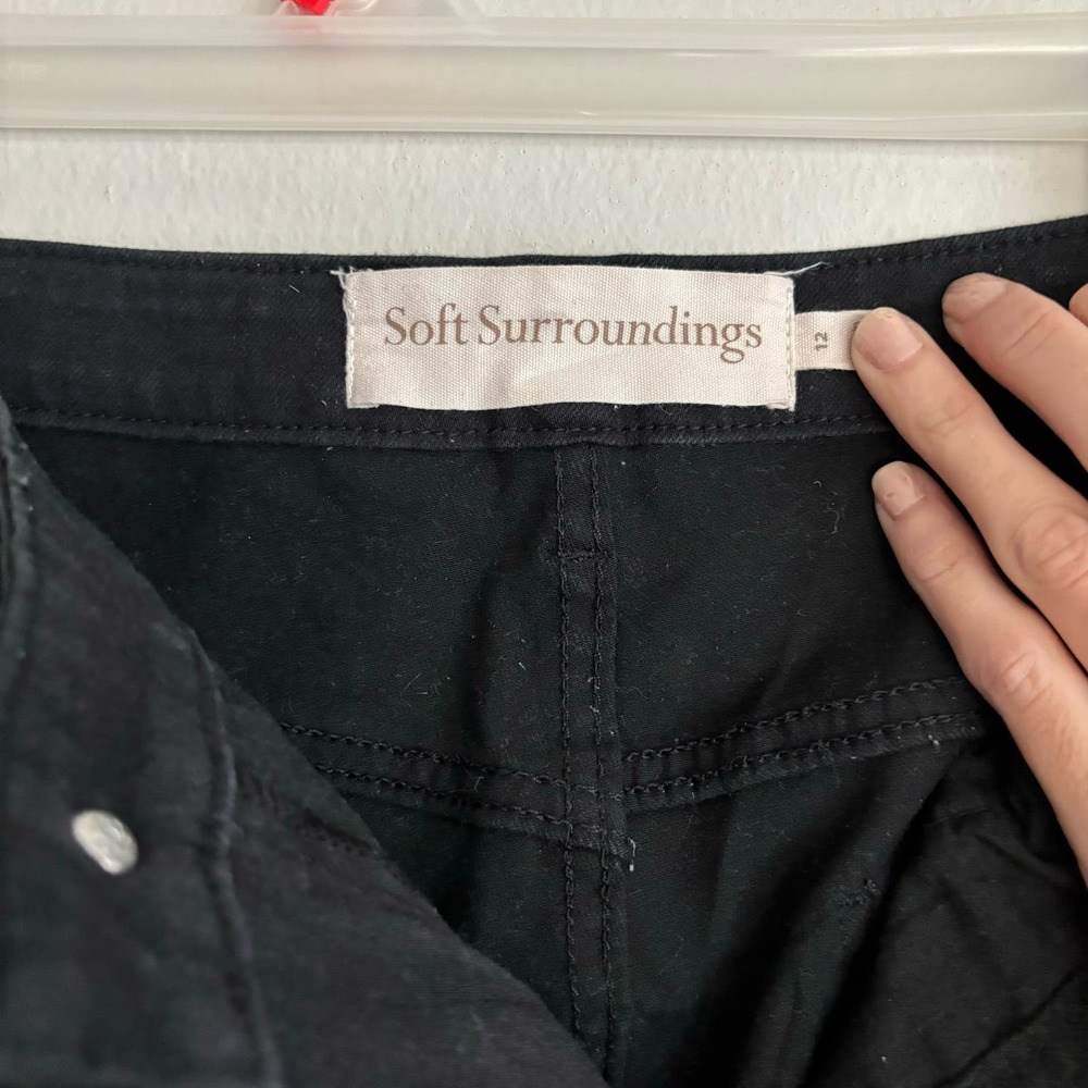 Black soft surroundings jeans